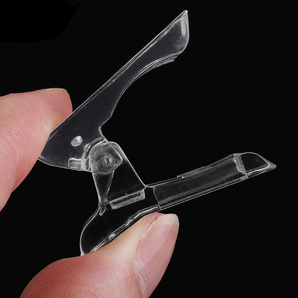 10 PCS Nail Tips Clip Quick Building Poly Builder Gel DIY Extension
