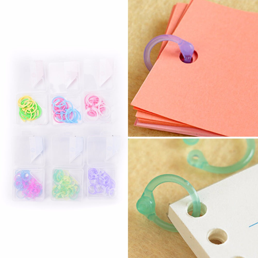 DIY Ring Binder For Notebook Loose Leaf Spiral