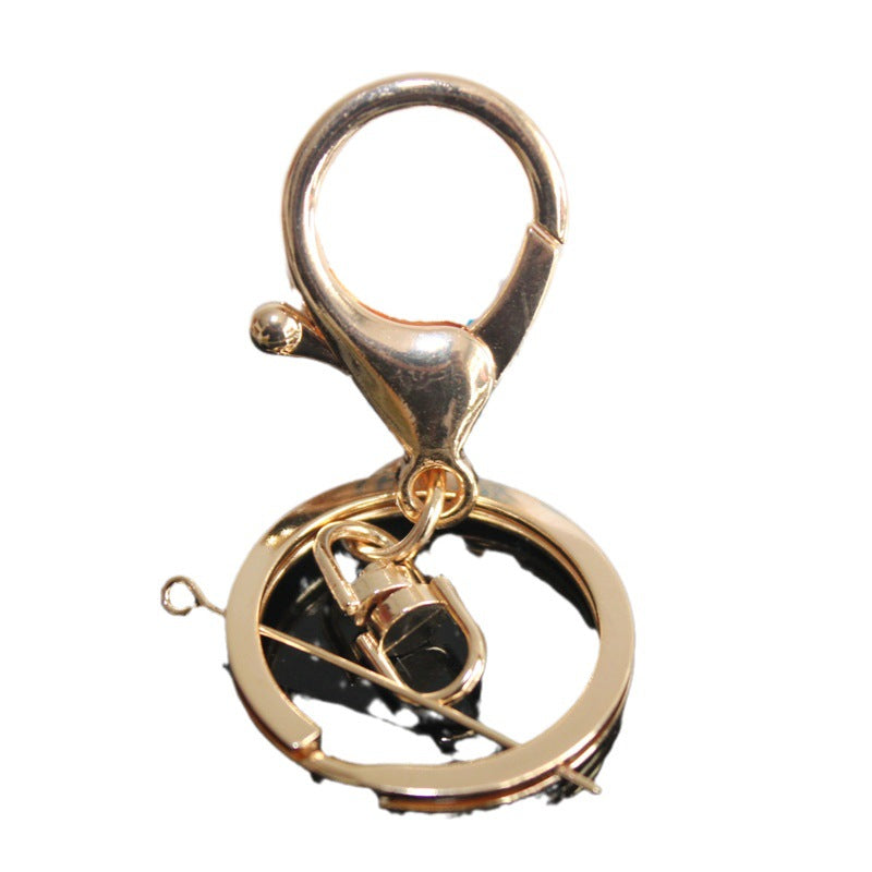 Factory direct lobster clasp three-piece DIY lobster clasp key ring