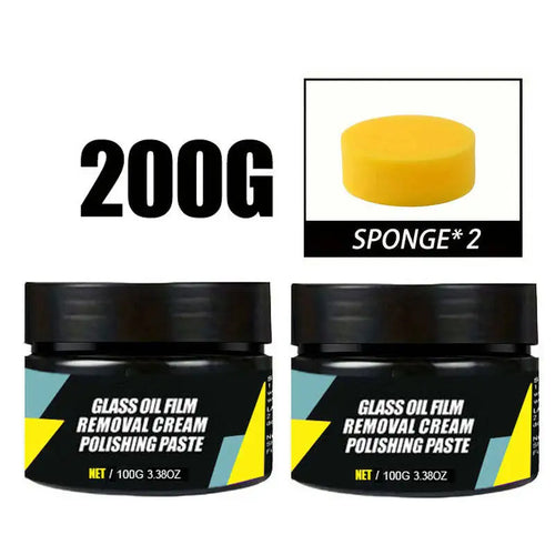 Car Glass Polis Oil Film Removal Paste Water Repellent Anti Rain for