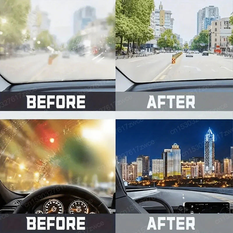 Car Glass Polis Oil Film Removal Paste Water Repellent Anti Rain for