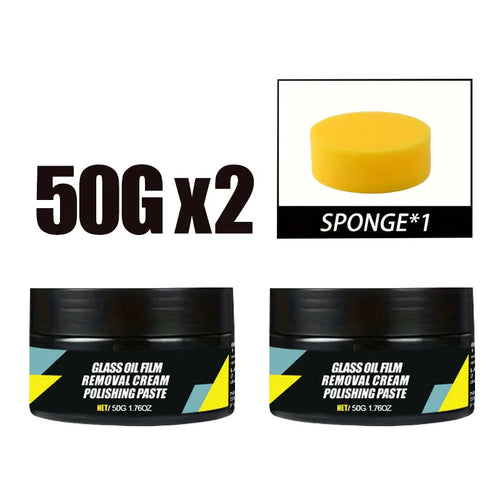 Car Glass Polis Oil Film Removal Paste Water Repellent Anti Rain for