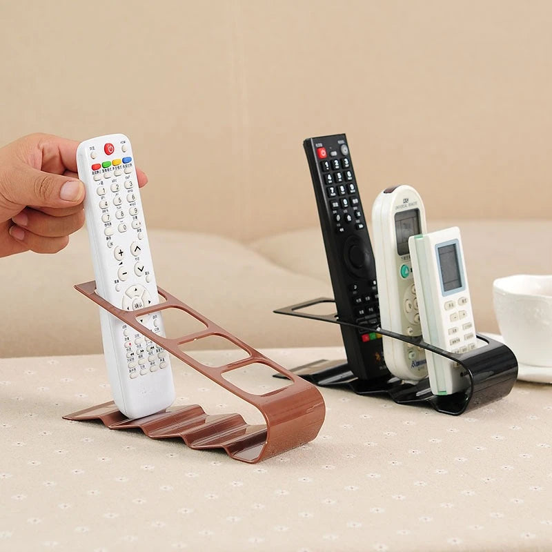 4 Compartment Remote Control Organizer Creative Desktop Storage Rack