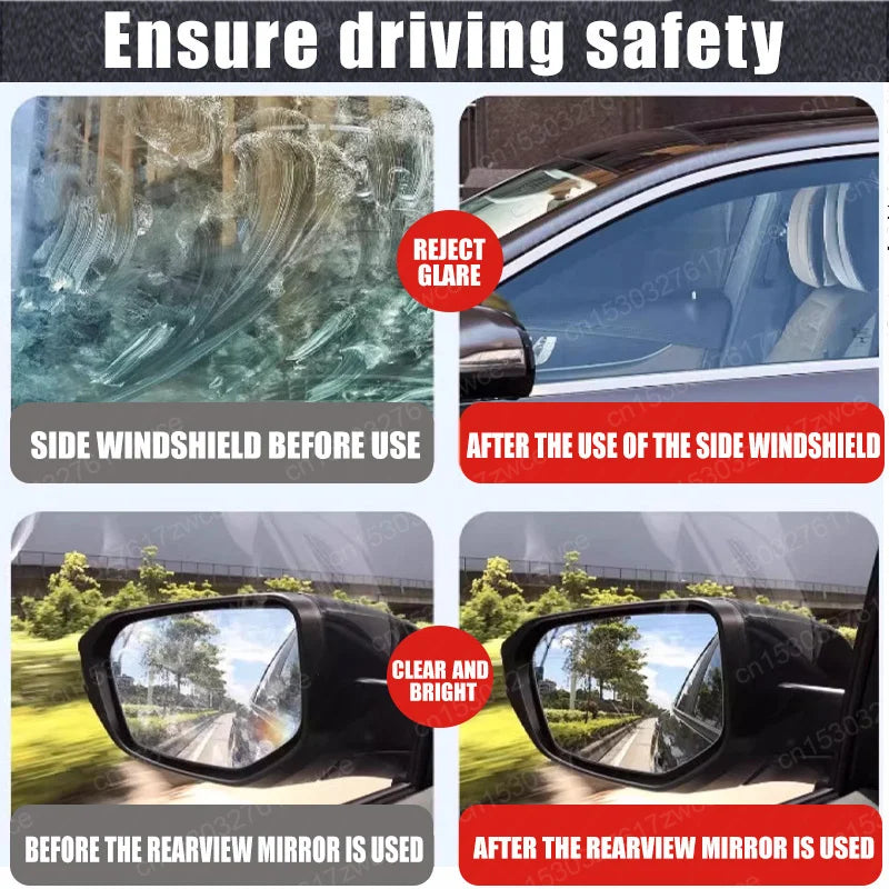 Car Glass Polis Oil Film Removal Paste Water Repellent Anti Rain for