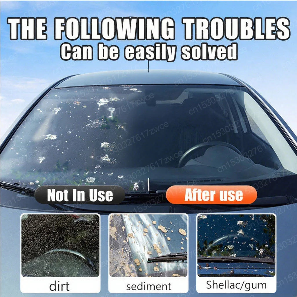 Car Glass Polis Oil Film Removal Paste Water Repellent Anti Rain for