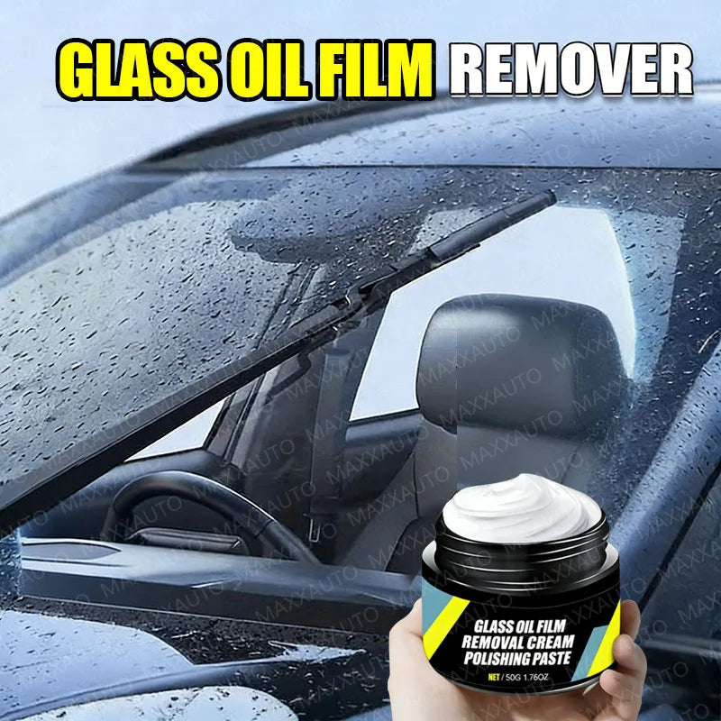 Car Glass Polis Oil Film Removal Paste Water Repellent Anti Rain for