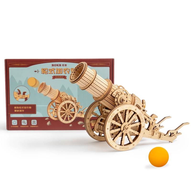 DIY 3D Medieval Siege Weapons Wooden Puzzle